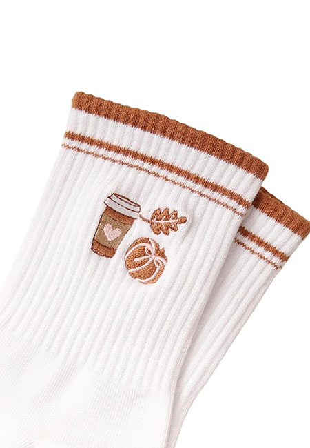 Medias Pumpkin Spice - Antideslizantes