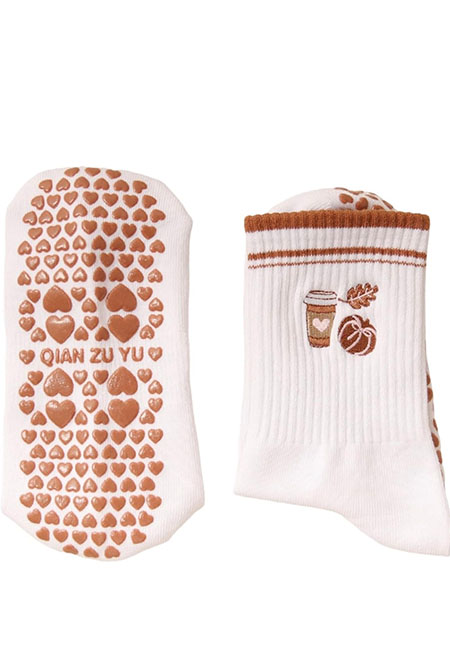 Medias Pumpkin Spice - Antideslizantes
